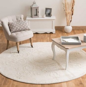 tapis rond maison