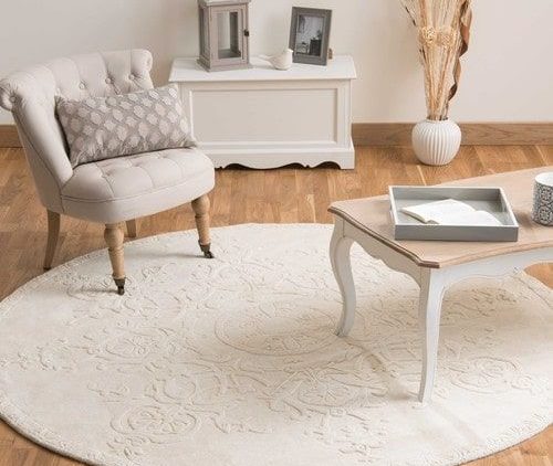 tapis rond maison