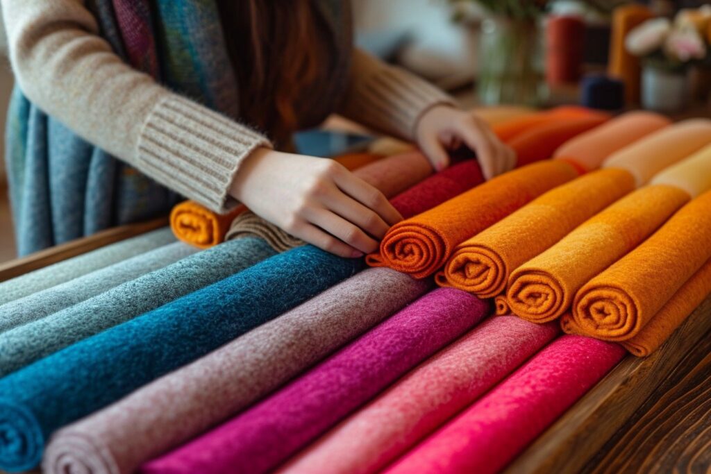 Comment choisir la couleur de tissu molleton thermocollant vlieseline h640 pour vos projets créatifs