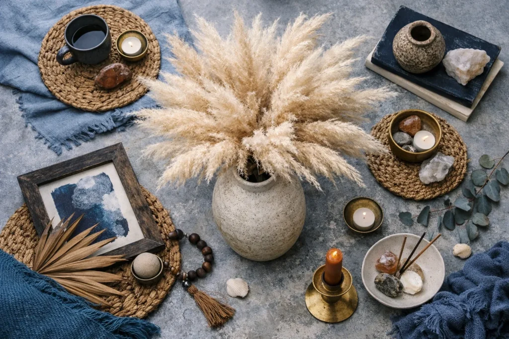Inspiration Bohème : Donnez Vie à votre Intérieur avec un Vase Pampa