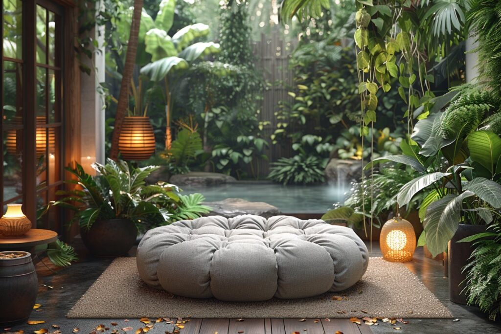 Découvrez le pouf extérieur : l’accessoire ultime pour sublimer vos moments de détente en plein air