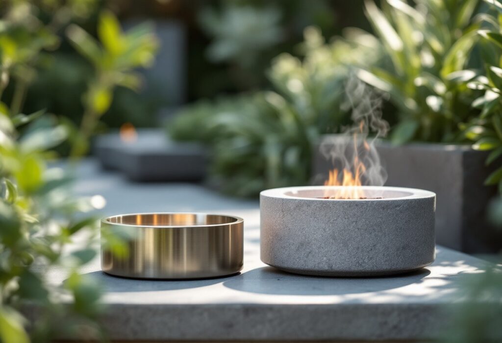 Cendriers extérieurs pour jardin : alliez propreté et style
