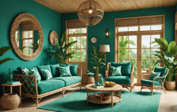 découvrez comment associer une palette tropicale à des murs aux teintes fraîches pour une décoration intérieure moderne et élégante, inspirée par le style unique de la thaïlande.