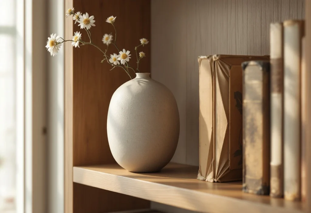 Mettre un vase dans une bibliothèque&nbsp;: audace ou faute de goût&nbsp;?