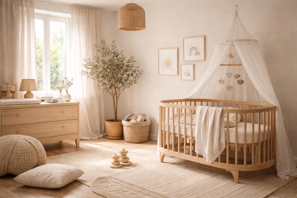 Choisir peinture sans COV Tollens ou Little Greene pour chambre nouveau-né
