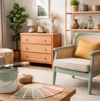 découvrez comment économiser sur la décoration en utilisant les peintures dulux, les produits leroy merlin et les techniques d'upcycling pour un intérieur stylé et abordable.