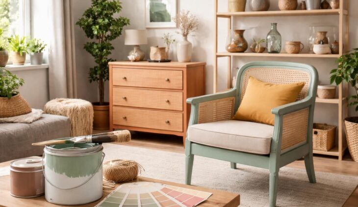 découvrez comment économiser sur la décoration en utilisant les peintures dulux, les produits leroy merlin et les techniques d'upcycling pour un intérieur stylé et abordable.