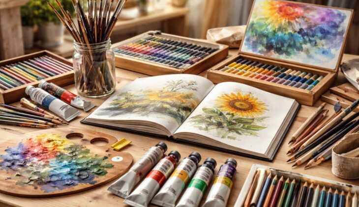 découvrez une large sélection de fournitures artistiques et de peintures de qualité professionnelle chez sennelier, dalbe et cultura beaux-arts, idéales pour tous les créatifs et amateurs d'art.