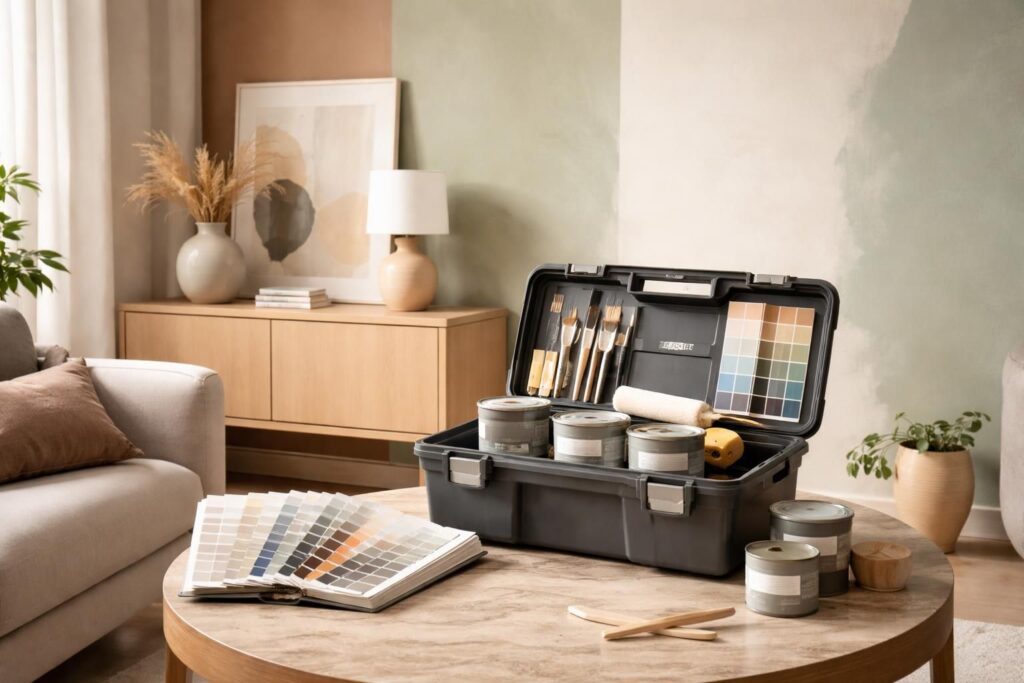 Peintures tendances et décoration avec kits Tollens et nuanciers Farrow Ball