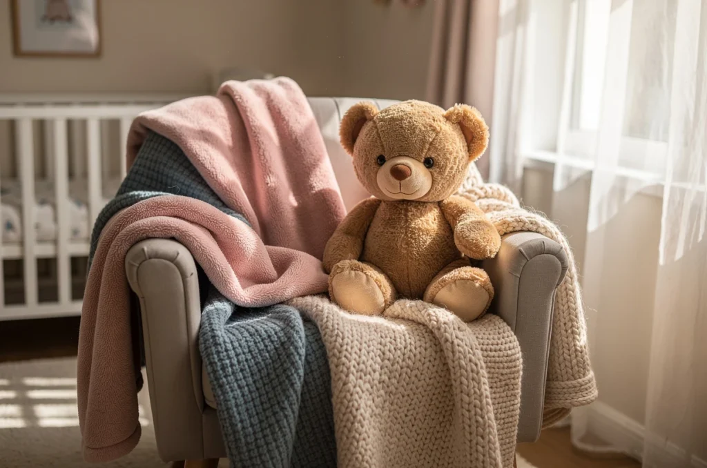 Bébés et dodos : découvrez notre sélection de couvertures pour bébé douces et stylées